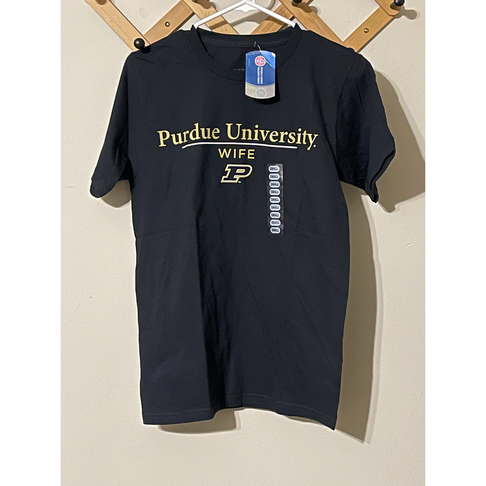 PURDUE UNIVERSITY NWT Wife Tshirt - Size Small